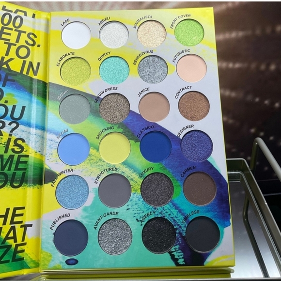 Kara Beauty ~ Dare to be Shocking Eyeshadow Palette volume 1.24 - Picture 4 of 5